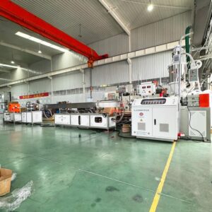 PE/PC/PETG/PA Precision Tube Extrusion Line