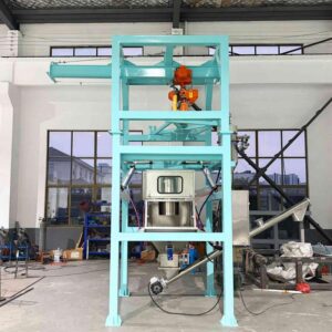 Bulk Bag Unloader with Screw Conveyor Feeder