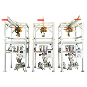 Bulk Bag Unloader with Loss-in-Weight Feeder