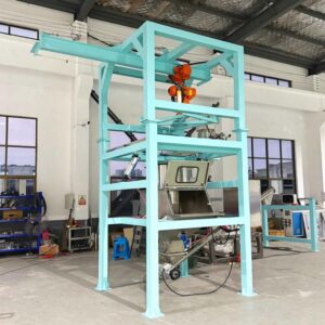 Bulk Bag Unloader with Screw Conveyor Feeder