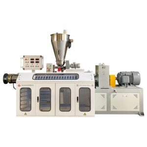 SJSZ65/132 Conical Twin Screw Extruder for PVC Sheet