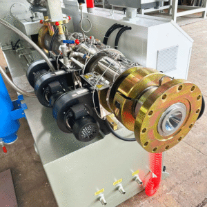 SJZ65/132 Conical Twin-Screw Extruder