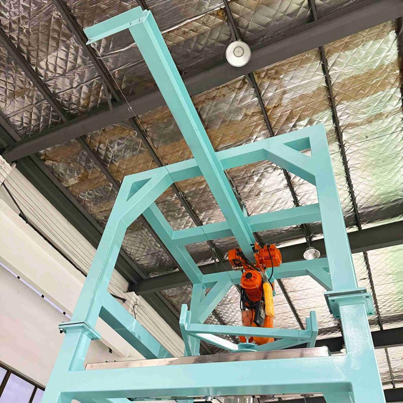 Bulk Bag Unloader with Screw Conveyor Feeder