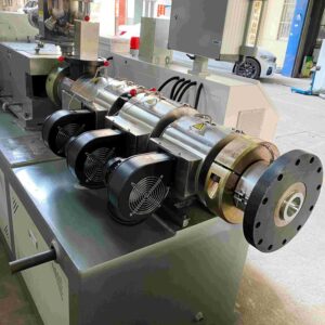 SJSZ65/132 Conical Twin Screw Extruder for PVC Sheet