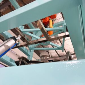 Bulk Bag Unloader with Screw Conveyor Feeder