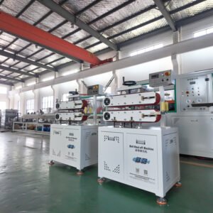 Compact Belt Haul‑Off for Small Pipes and Profiles