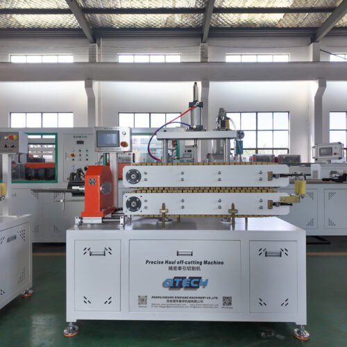Pipe & Profile Haul‑Off Cutting Machine for Small-Diameter Extrusion