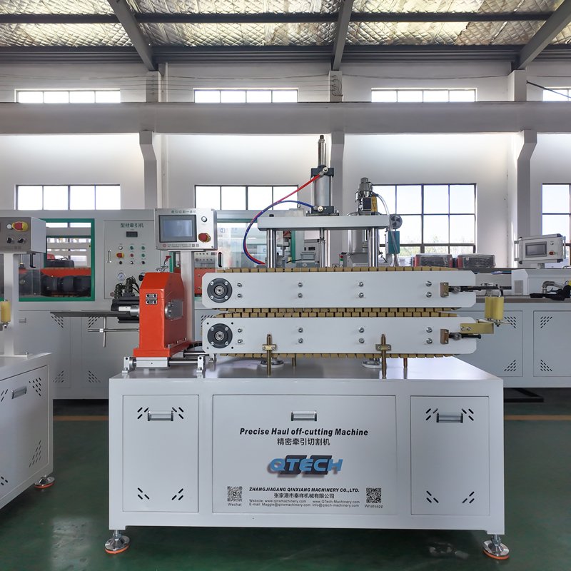 Compact Belt Haul‑Off for Small Pipes and Profiles