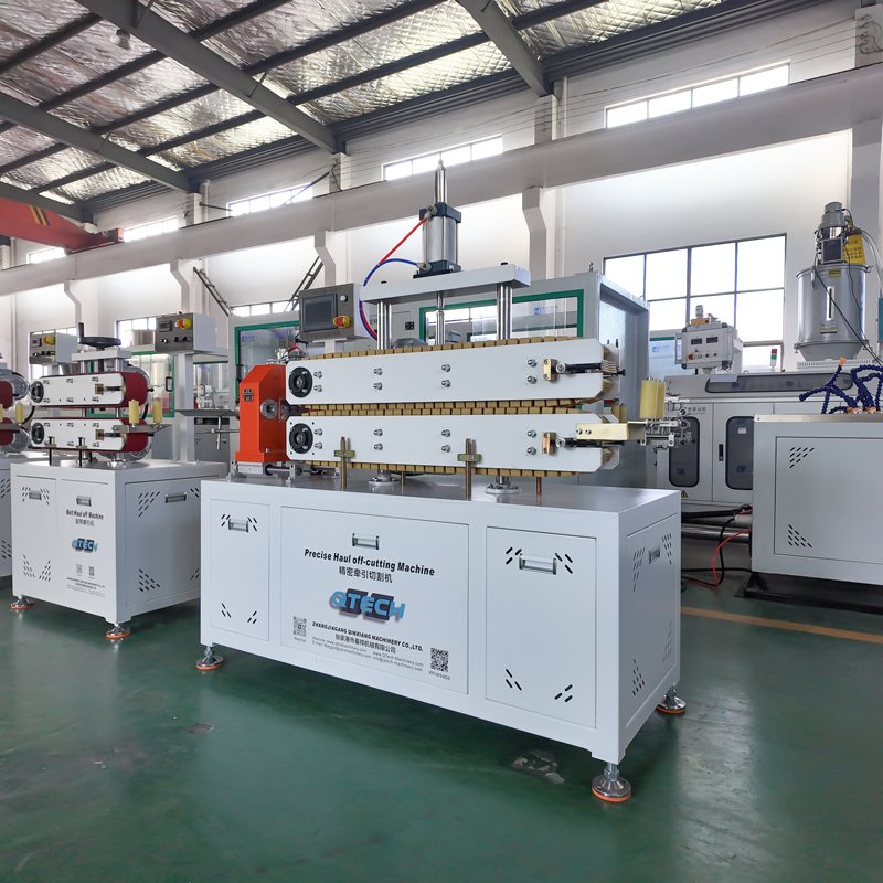 Integrated Haul‑Off and Cutting System for Small Pipes & Profiles