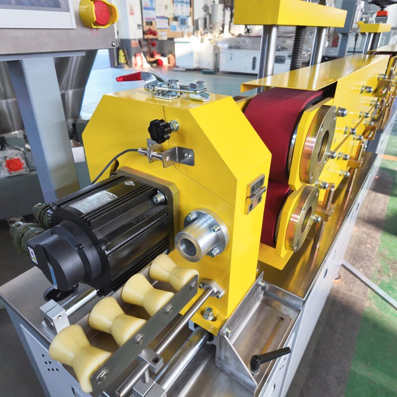 Servo Belt Haul-Off Machine & Servo Puller Cutter Combination