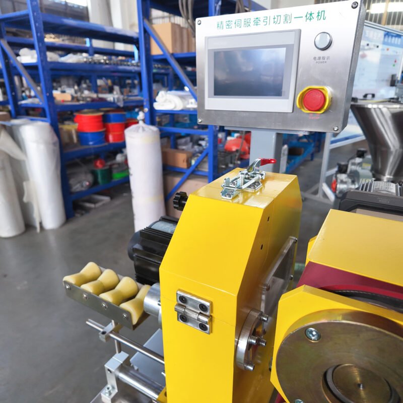 Servo Belt Haul-Off Machine & Servo Puller Cutter Combination