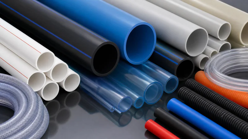Finished pipes for different end uses