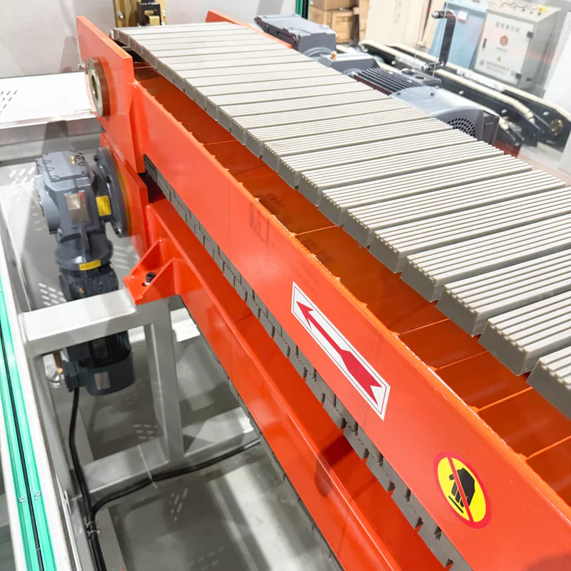 Board surface finishing with sanding and embossing equipment