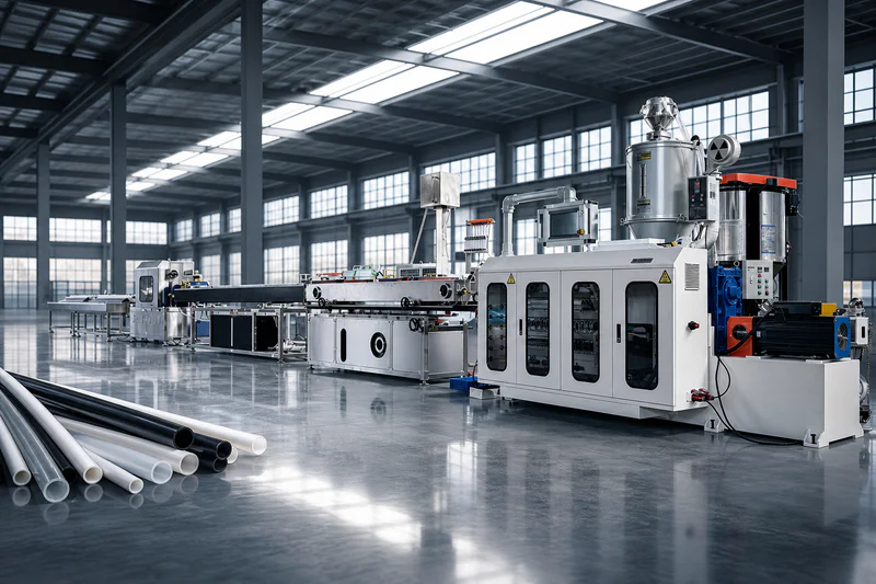Injection and blow molding machines fed by a gravimetric blender
