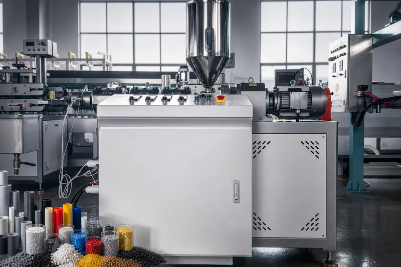 Lab and pilot extruder for material testing and trials