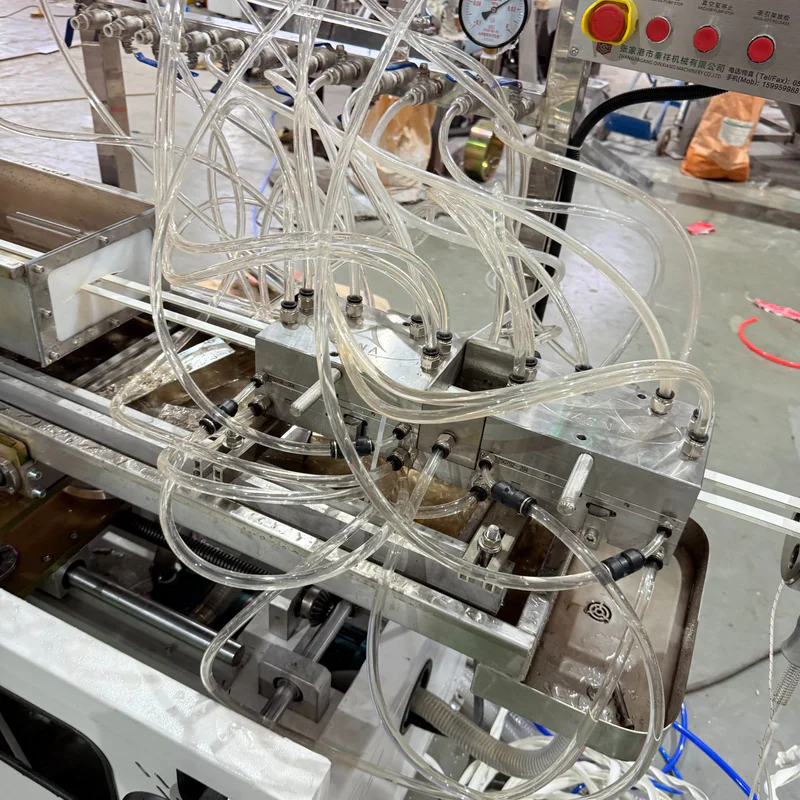 Profile die output during trial run