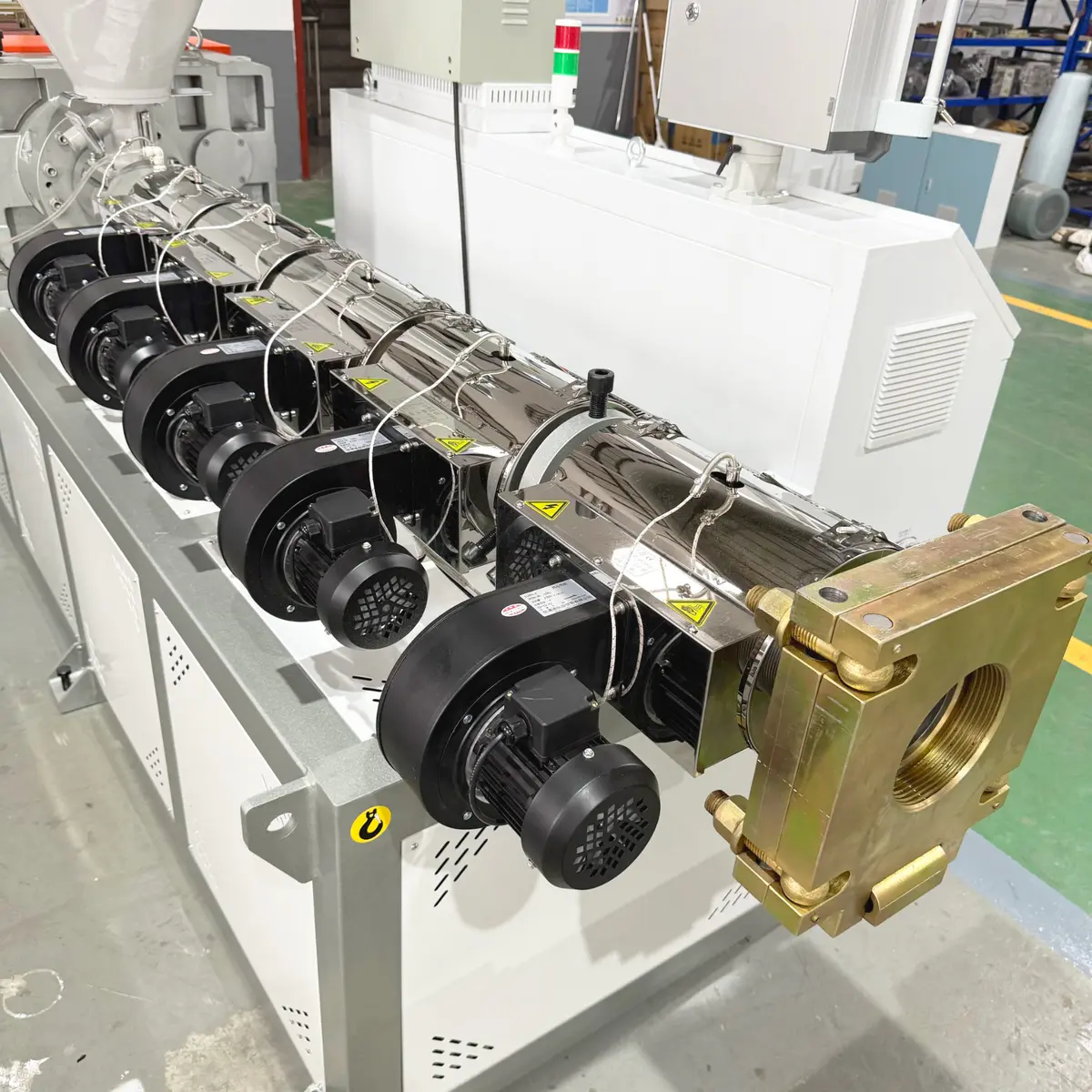 Manufacturing and assembling the board extrusion line