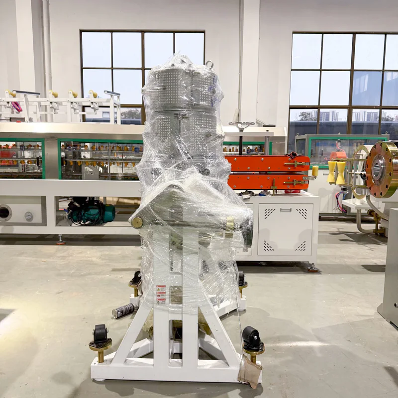 Export packing of extrusion equipment