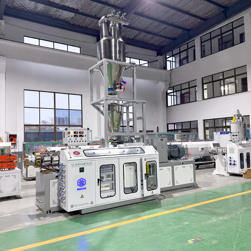 Finished extruders ready for shipment
