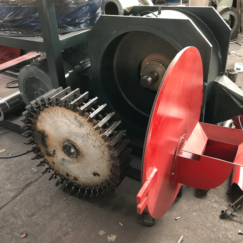 Crusher blades and screen parts machined in house