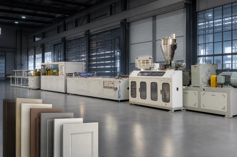 PVC and WPC board extrusion line