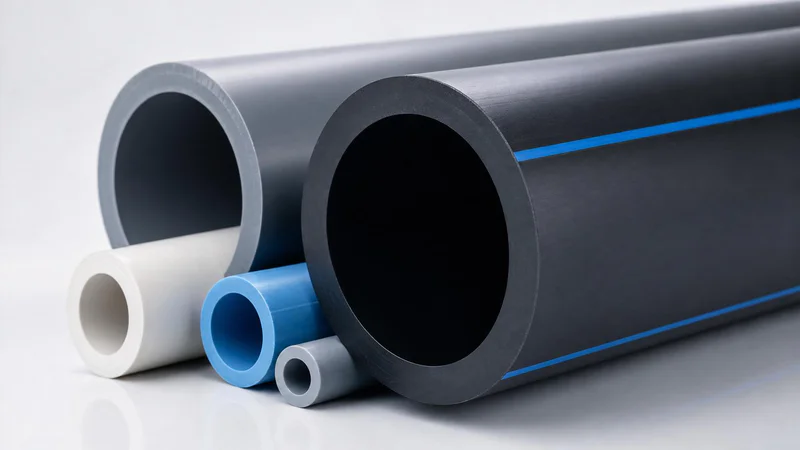 Cross section of thick wall pipe