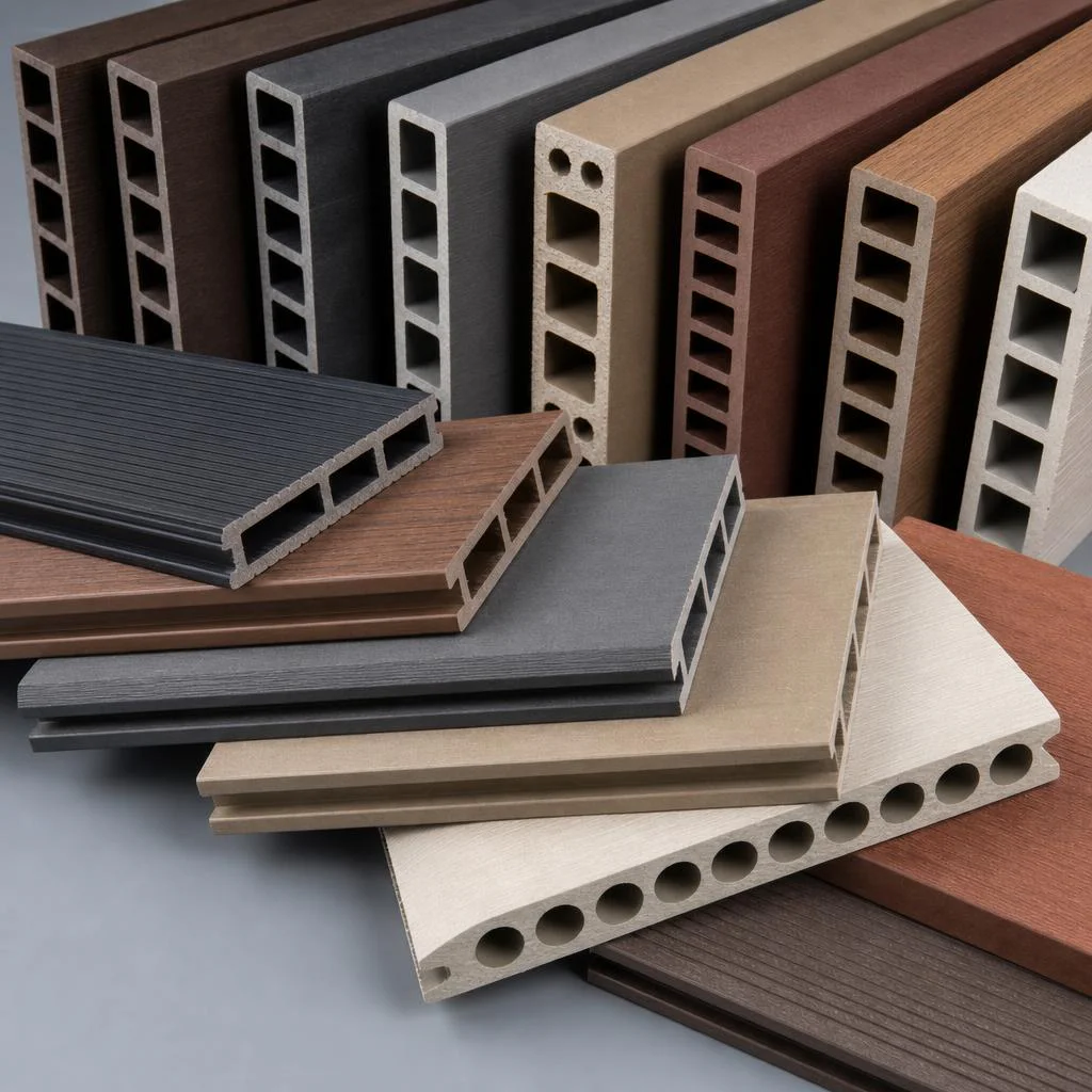 WPC board surface texture sample