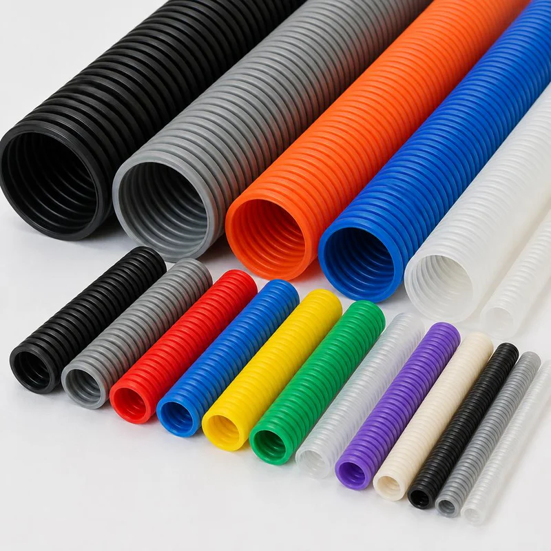 pipe diameter and corrugation structure
