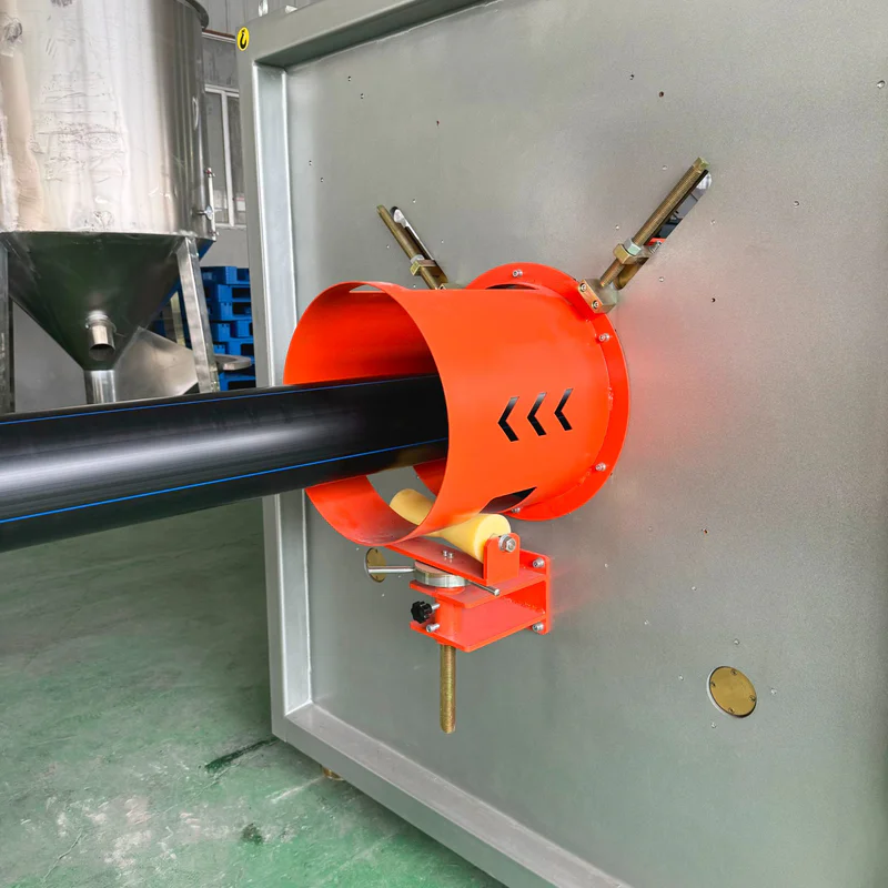 haul off machine of te HDPE pipe extrusion line
