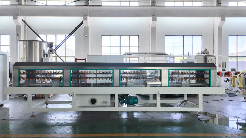cooling tank for PPH pipe extrusion line
