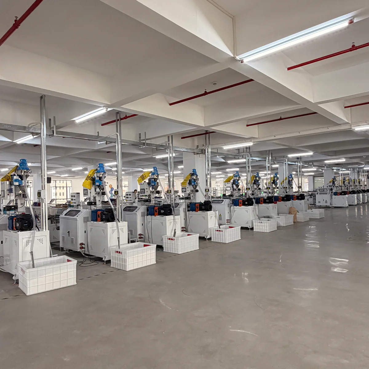 PE fuse beads small tube extrusion line machines
