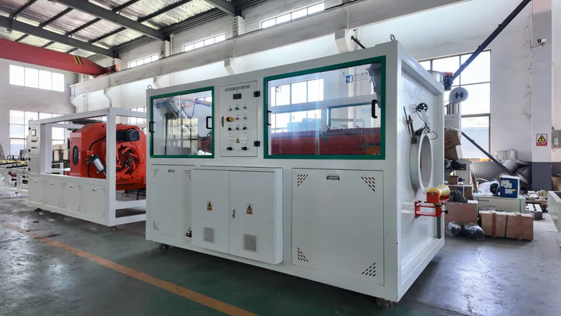 Hual off machine for PPH pipe extrusion line