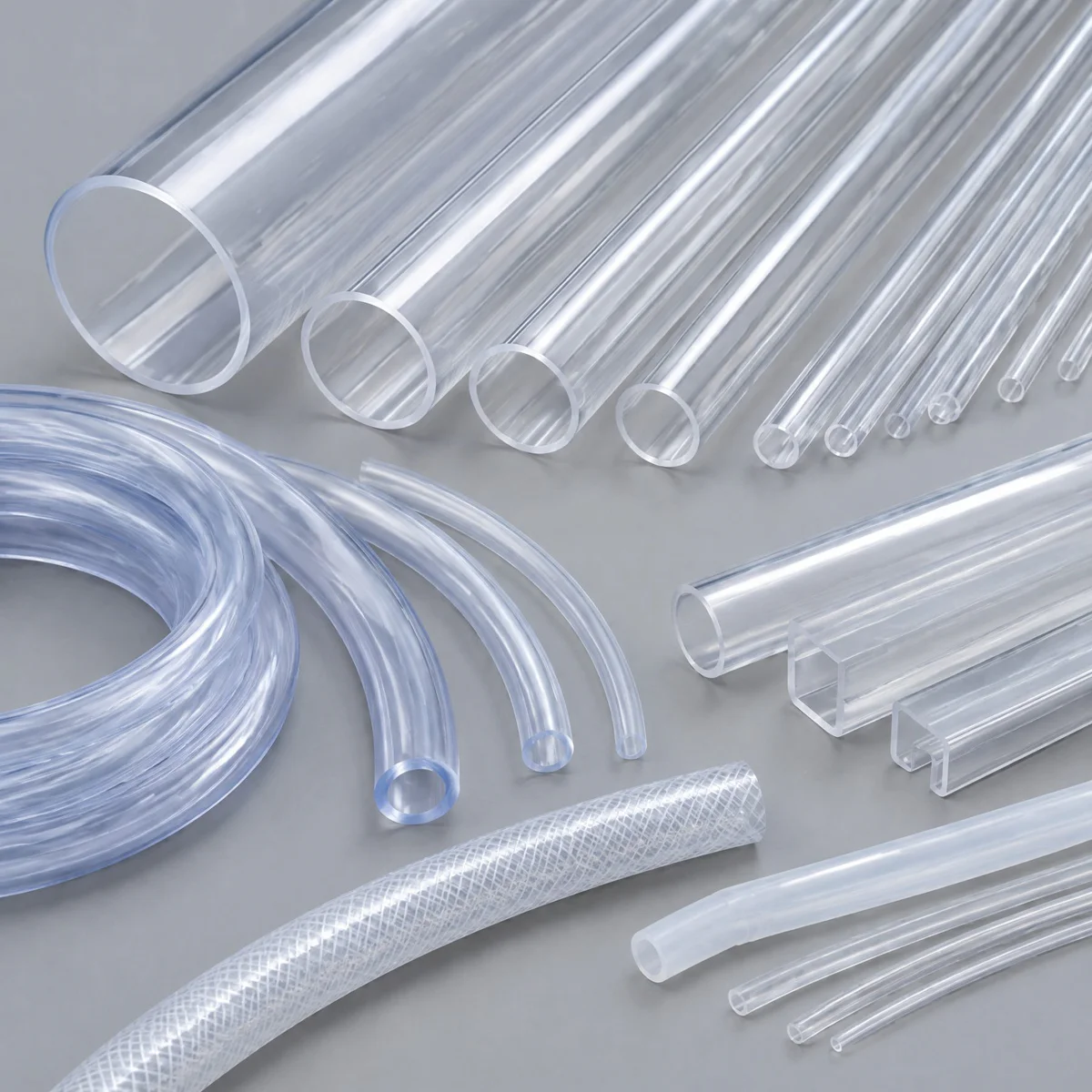 transparent tube