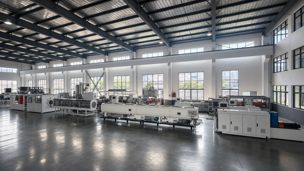 MPP cable protection pipe production