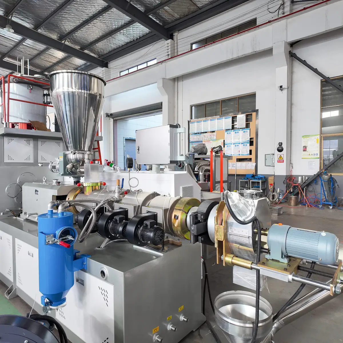 choose the right PVC compounding extrusion line for their material