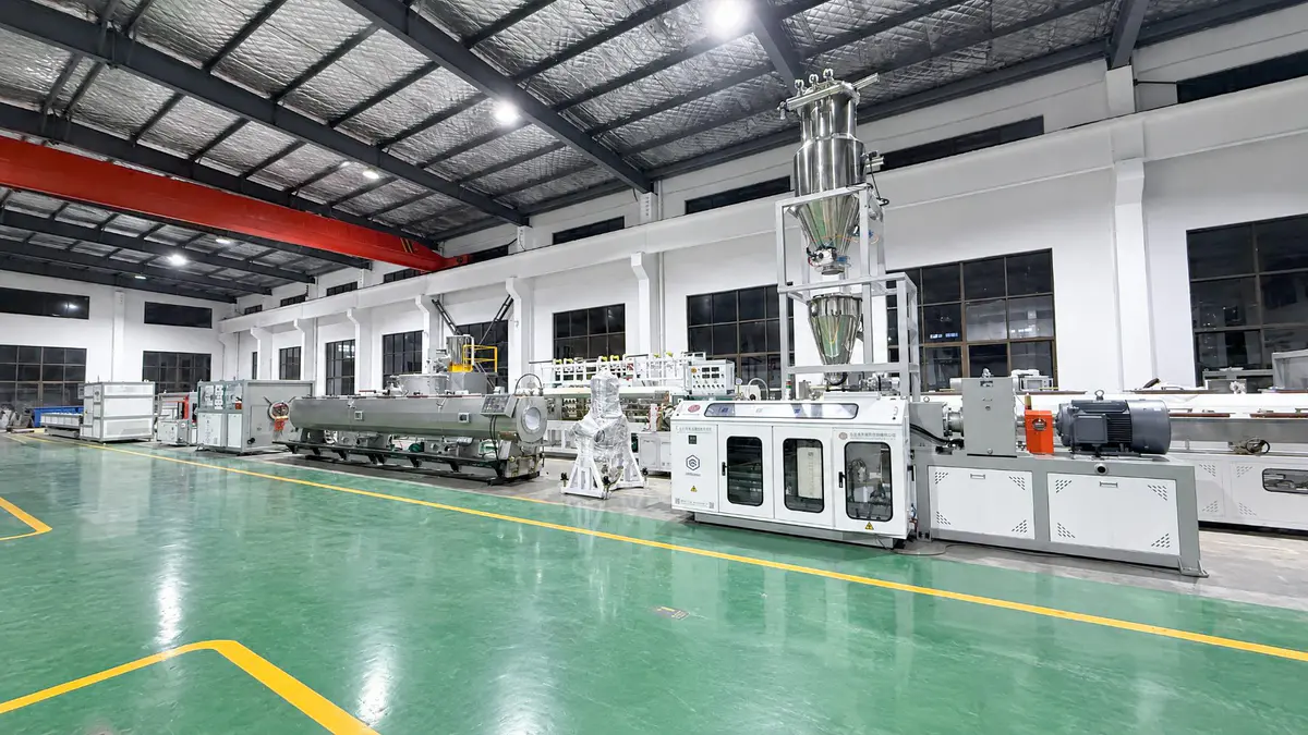 PVC drainage and conduit pipe extrusion